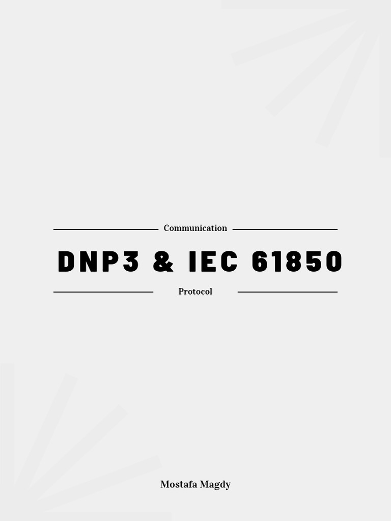 DNP3 & IEC 61850 Communication Protocols | PDF | Scada | Transmission ...