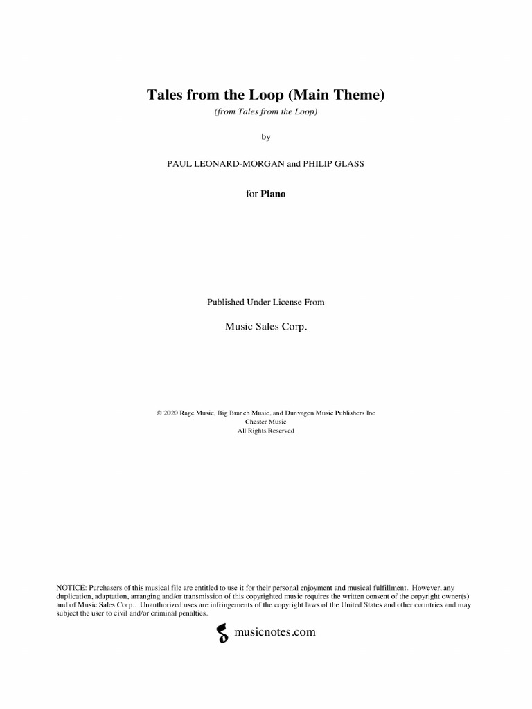 Tales From The Loop | PDF