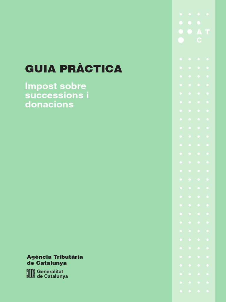 Guia - Practica - Impost Succesions y Donacions de Catalunya | PDF