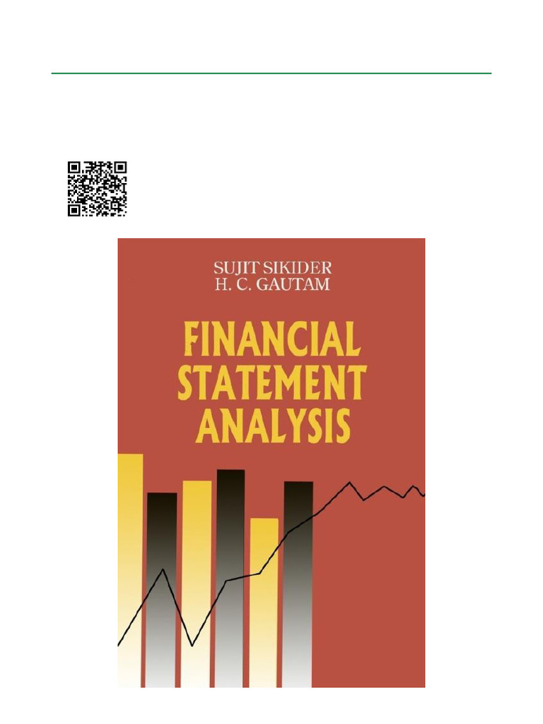 Financial Statement Analysis Guide | PDF | Depreciation | Valuation ...