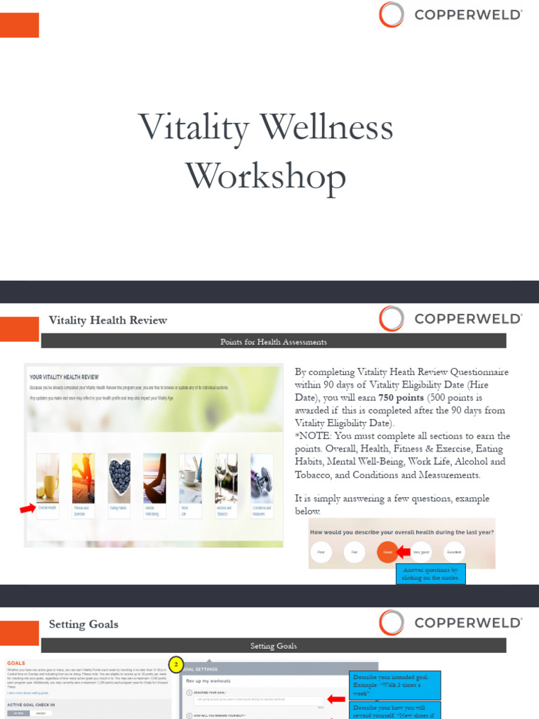 Vitality Wellness Points System Guide | PDF | Glycated Hemoglobin ...