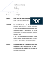 Libreto de "BARRIO COOPERATIVA 29 DE ABRIL"