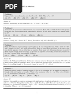 AMC10 Past Papers 2000-2024 Collection | PDF | Area | Square Root