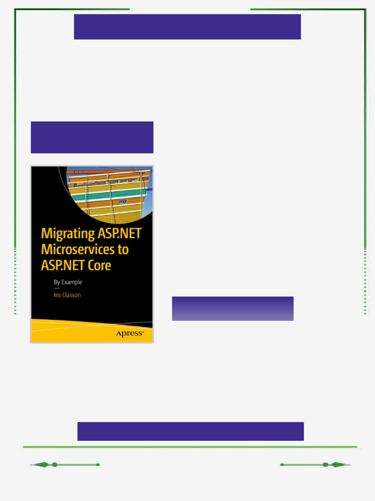 Migrating ASP.NET Microservices to ASP.NET Core: By Example 1st Edition ...