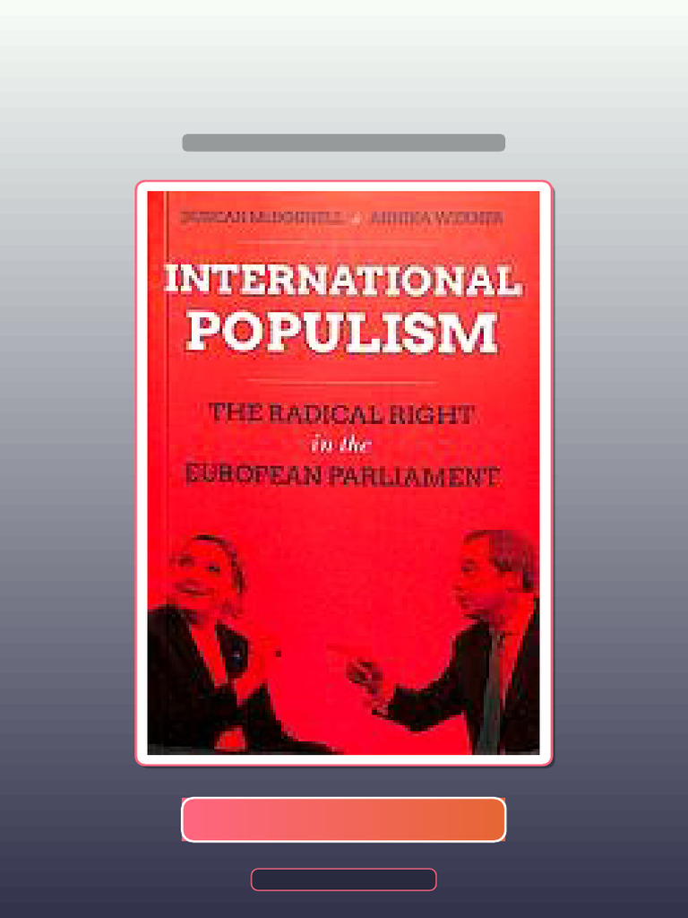 Test Bank for International Populism the Radical Right in the European ...