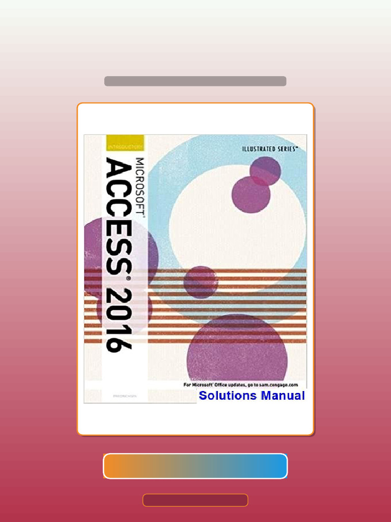 Illustrated Microsoft Office 365 and Access 2016 Introductory 1st ...