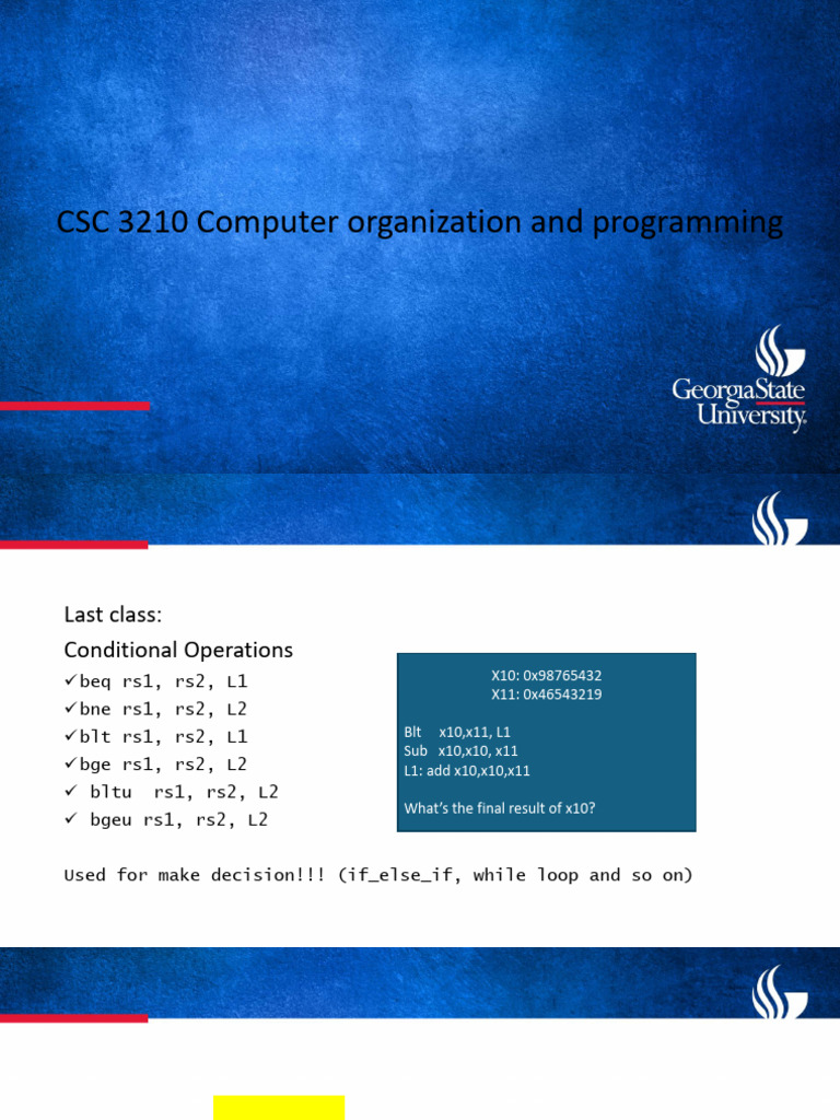CSC3210 Lecture 13 | PDF | Character Encoding | Integer (Computer Science)