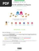 Syllabaire gratuit pour apprendre à lire | PDF | Syllabe | Licence ...
