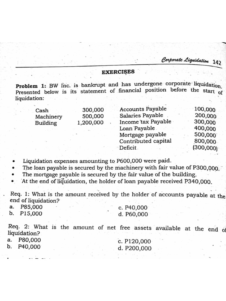 Corpliq Probs | PDF