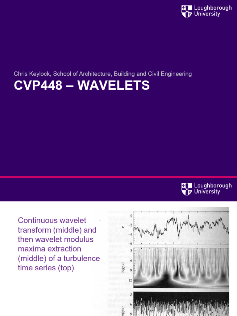Wavelet Analysis Techniques Explained | PDF | Wavelet | Time Series