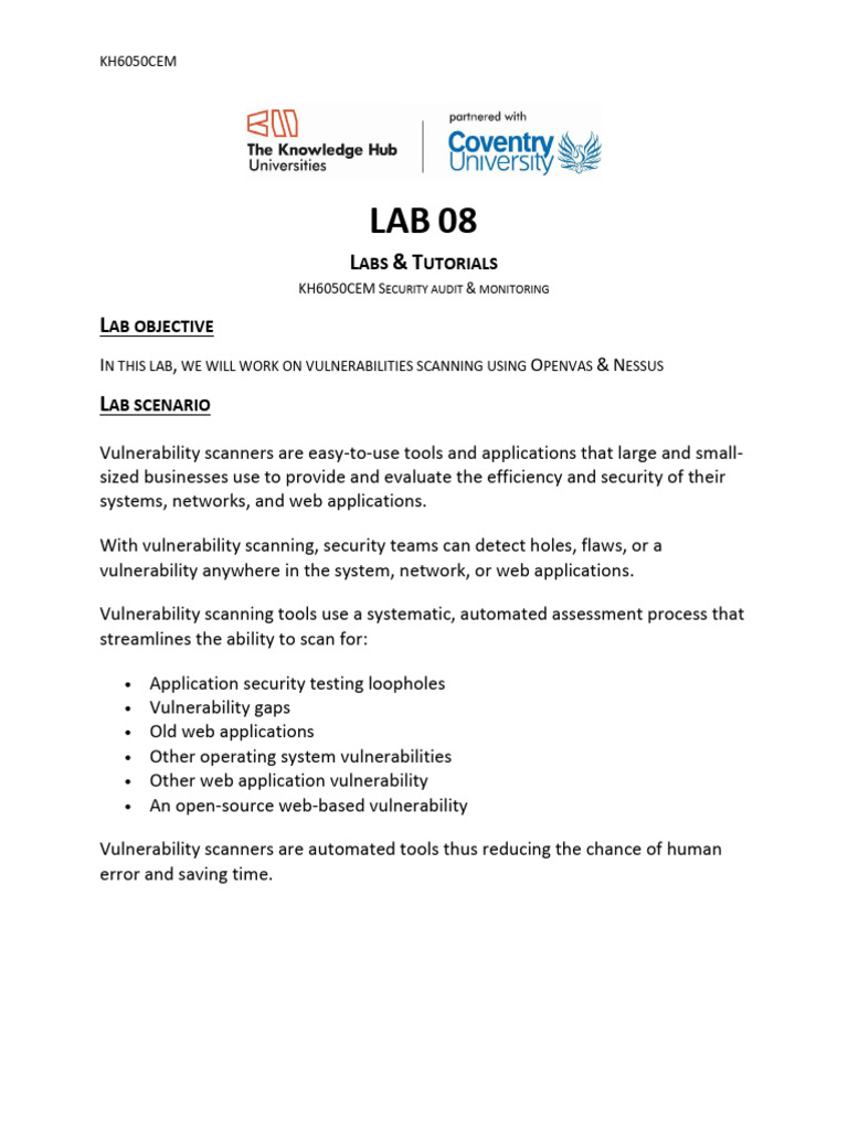 Lab 08 Kh6050cem | PDF | Image Scanner | Information Technology