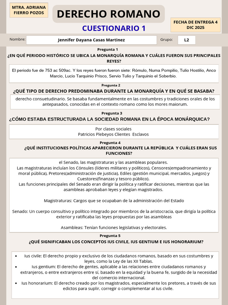 Monarquía y Derecho en Roma Antigua | PDF | Herencia | Posesión (Ley)