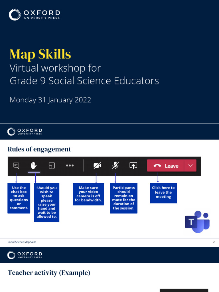 Grade 9 Social Science Map Skills Workshop | PDF | Contour Line ...