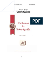 Marcelo Palacios Evolución y Violencia - La Sociedad Cautiva