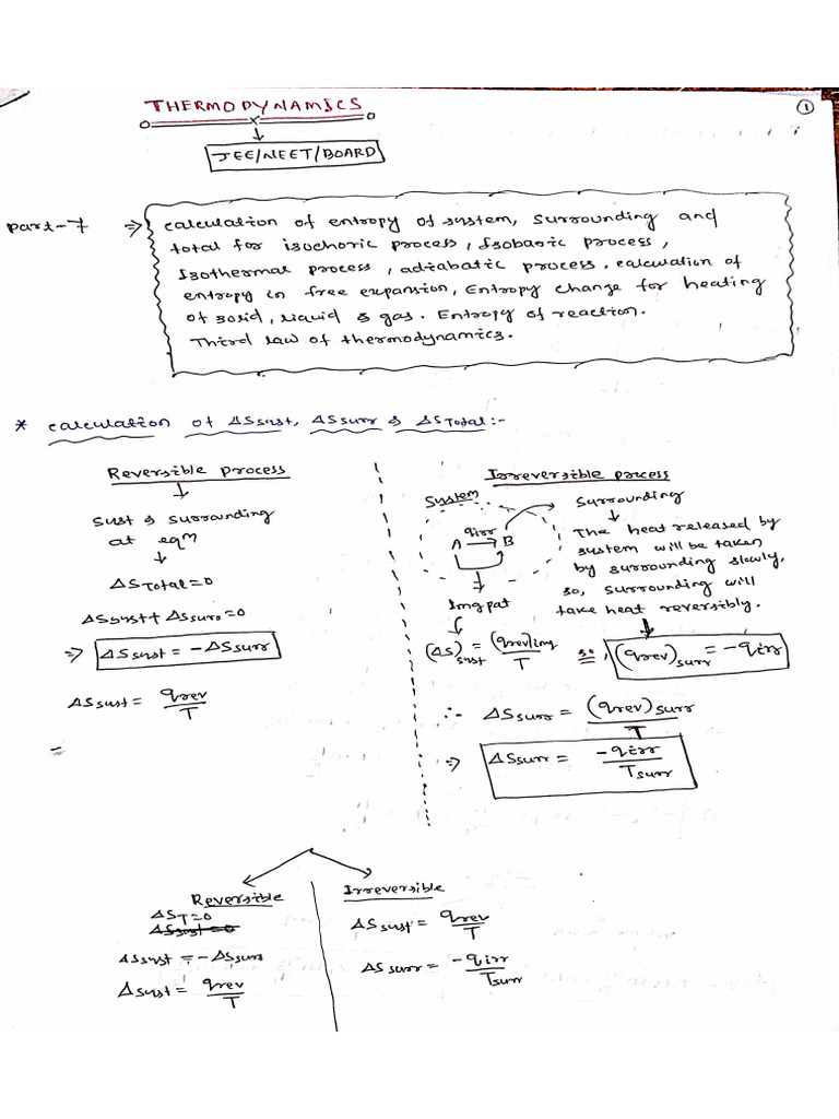 Thermodynamics Part 7 | PDF