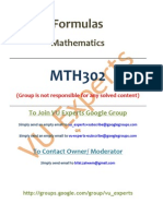 Mathematics: Formulas