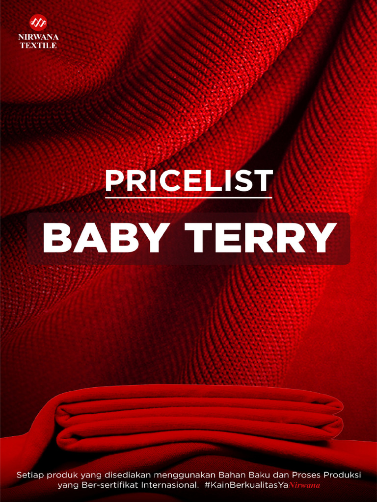Pricelist Baby Terry | PDF