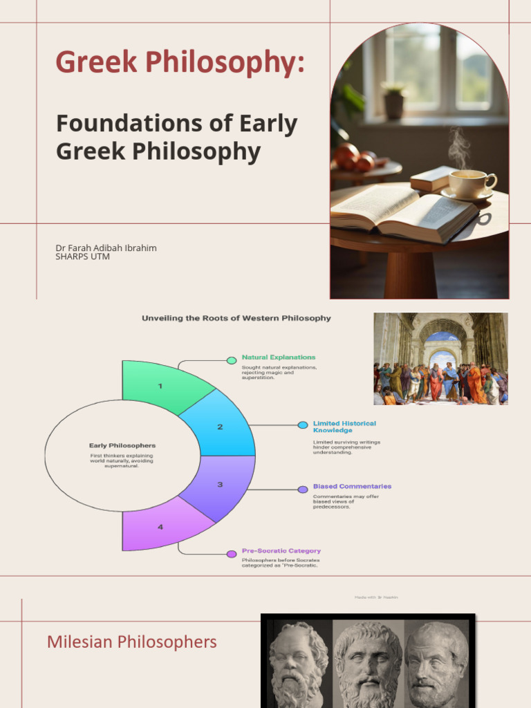 Foundations of Early Greek Philosophy | PDF | Ancient Greek Philosophy ...