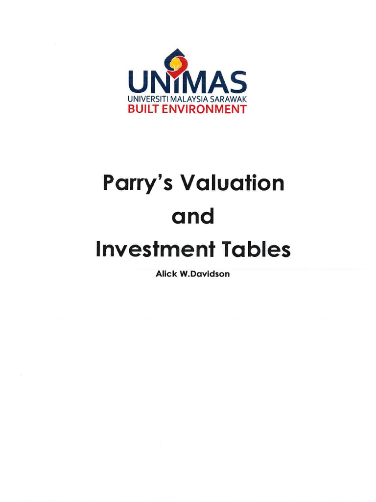 Valuation Tables | PDF