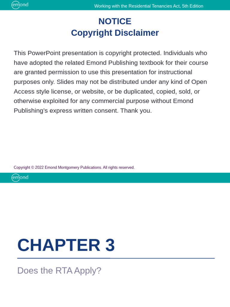 Chapter+3+ +Does+the+RTA+Apply | PDF | Lease | Leasehold Estate