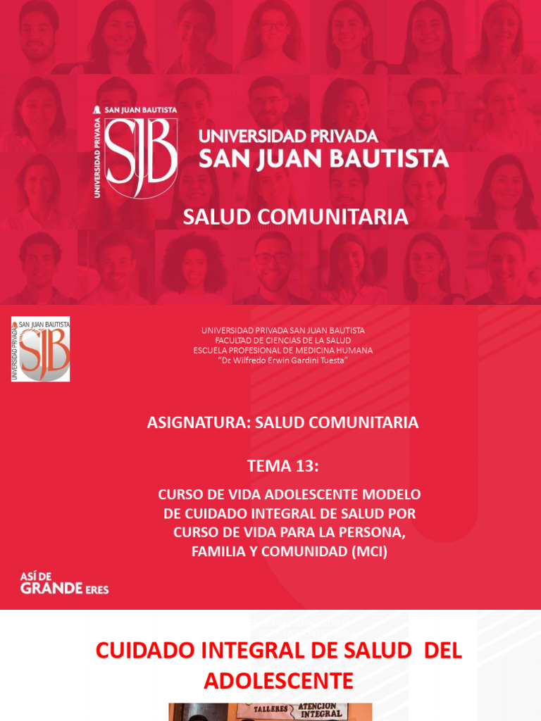 Atención Integral de Salud en Adolescentes | PDF | Adolescencia ...