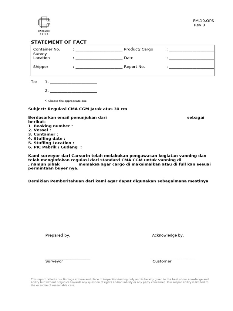 Wa0019.cma CGM | PDF