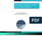Lecture 1 (Integration by Parts)