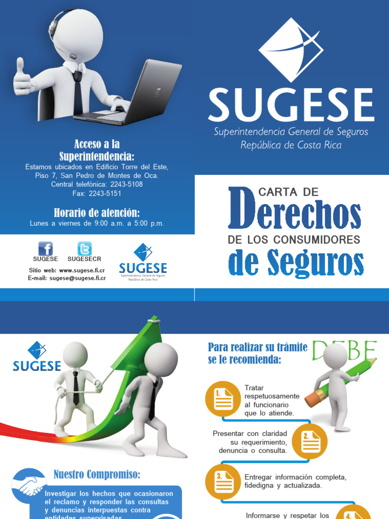 Derechos y Trámites en SUGESE | PDF | Los consumidores | Protección al ...
