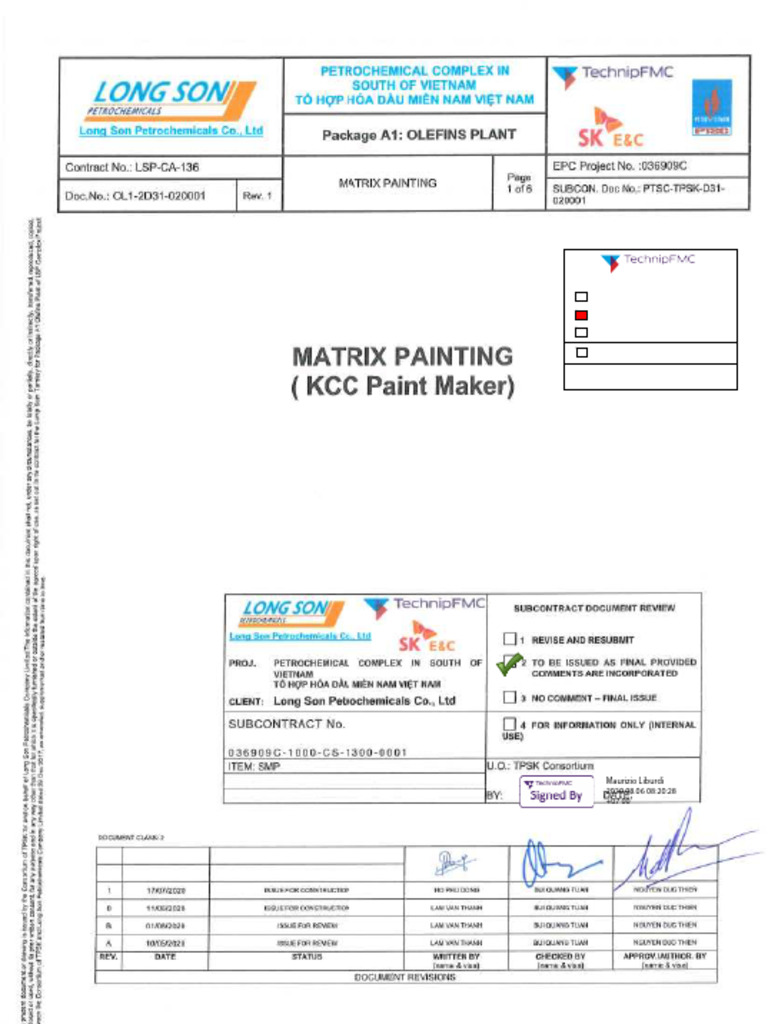 Ol1 2d31 020001 1 Matrix Painting KCC | PDF