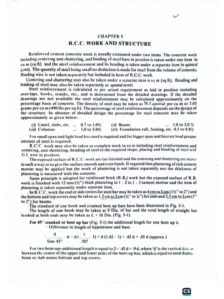 RCC Structures | PDF
