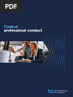 ICE Professional Conduct Code Overview | PDF | Bribery | Plagiarism