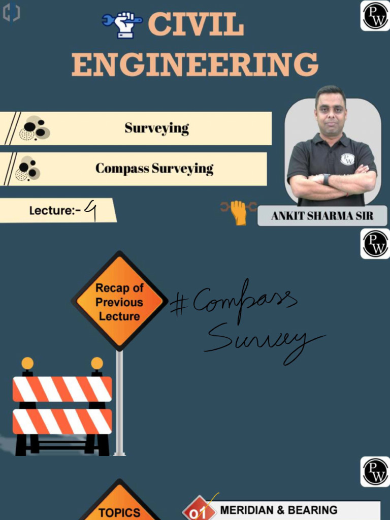 Compass Survey 04 Class Notes | PDF