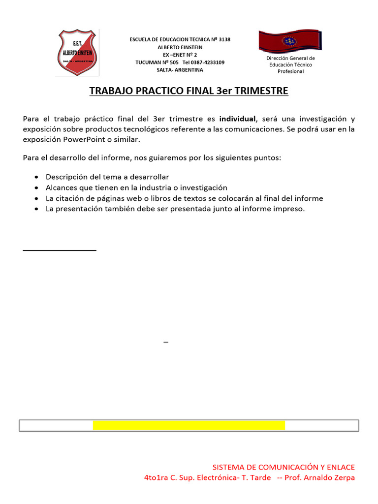 TP Final - Evaluativo | PDF