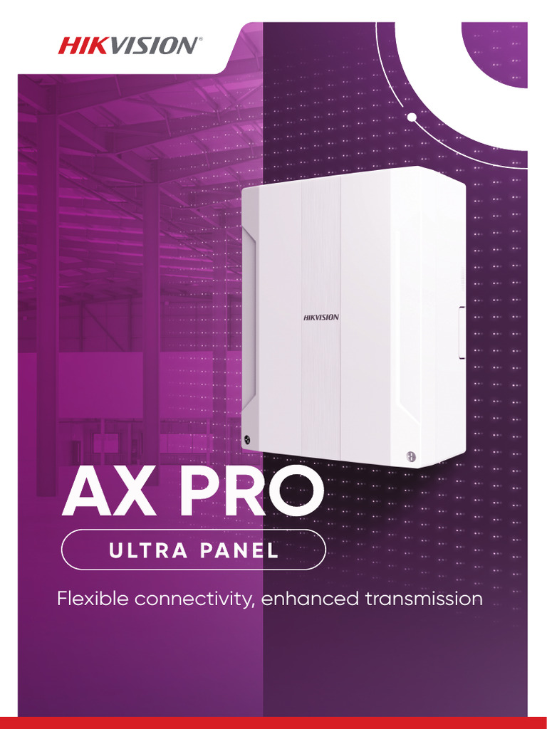 Hikvision AX PRO Ultra Panel Overview | PDF | Wireless | Wi Fi