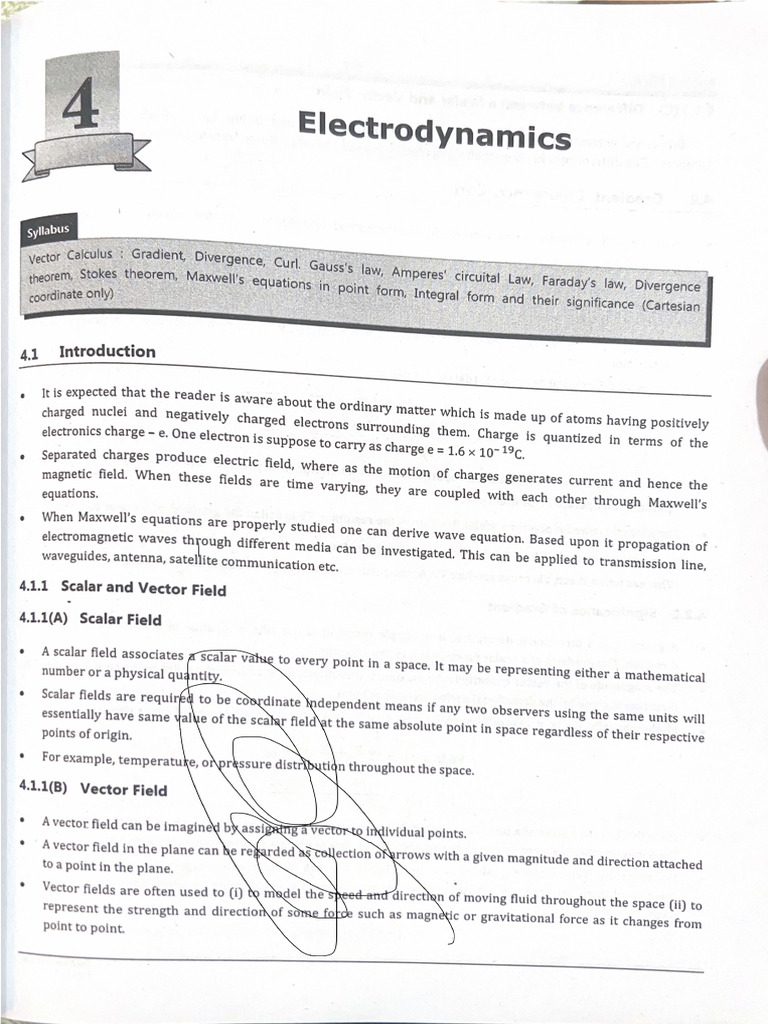 Electrodynamics | PDF