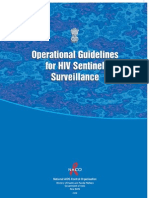 Operatioal Guidelines For HIV Sentinel Surveillance 2008