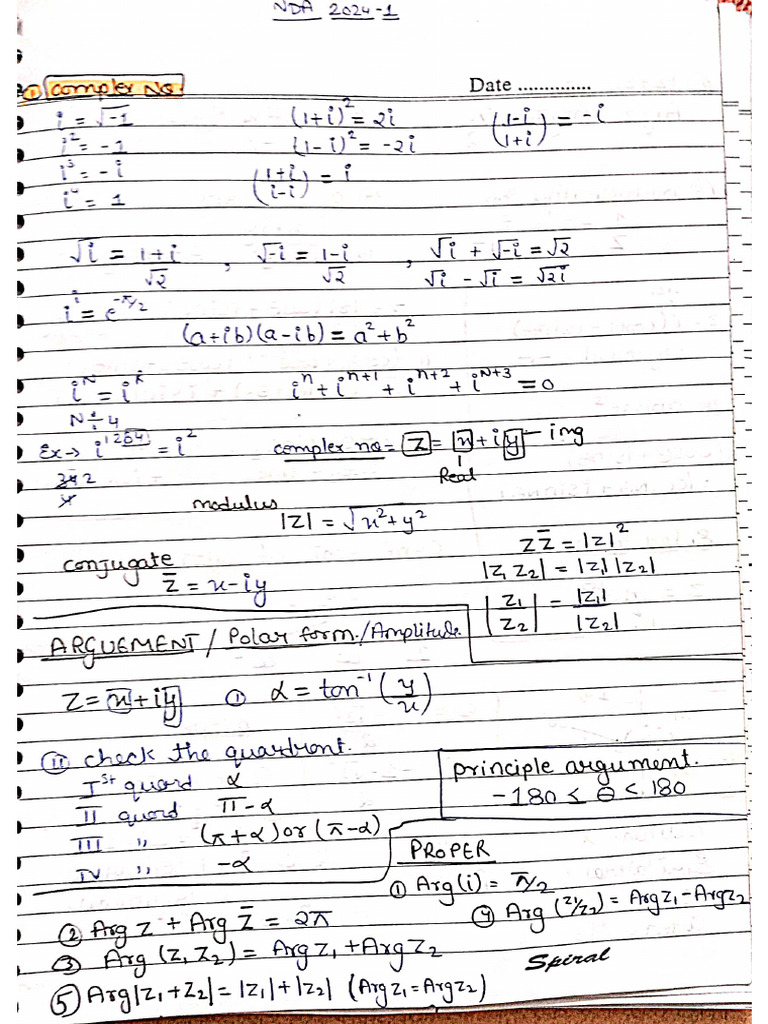 NDA 16 Chapter Notes | PDF