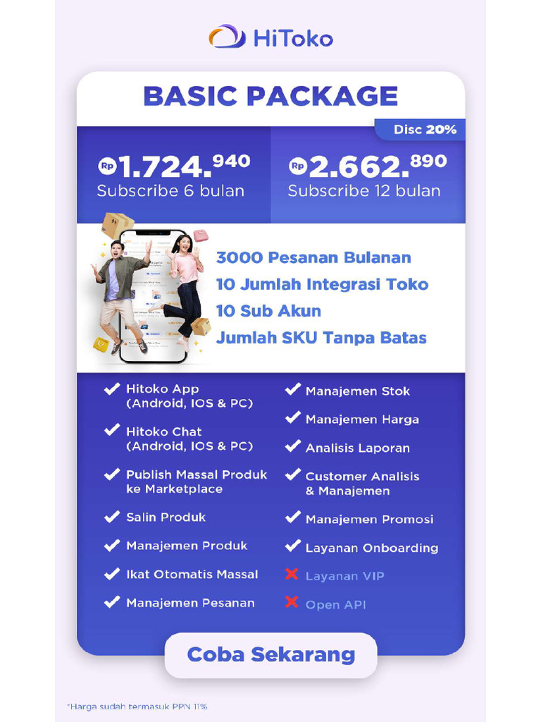 Price List HiToko | PDF