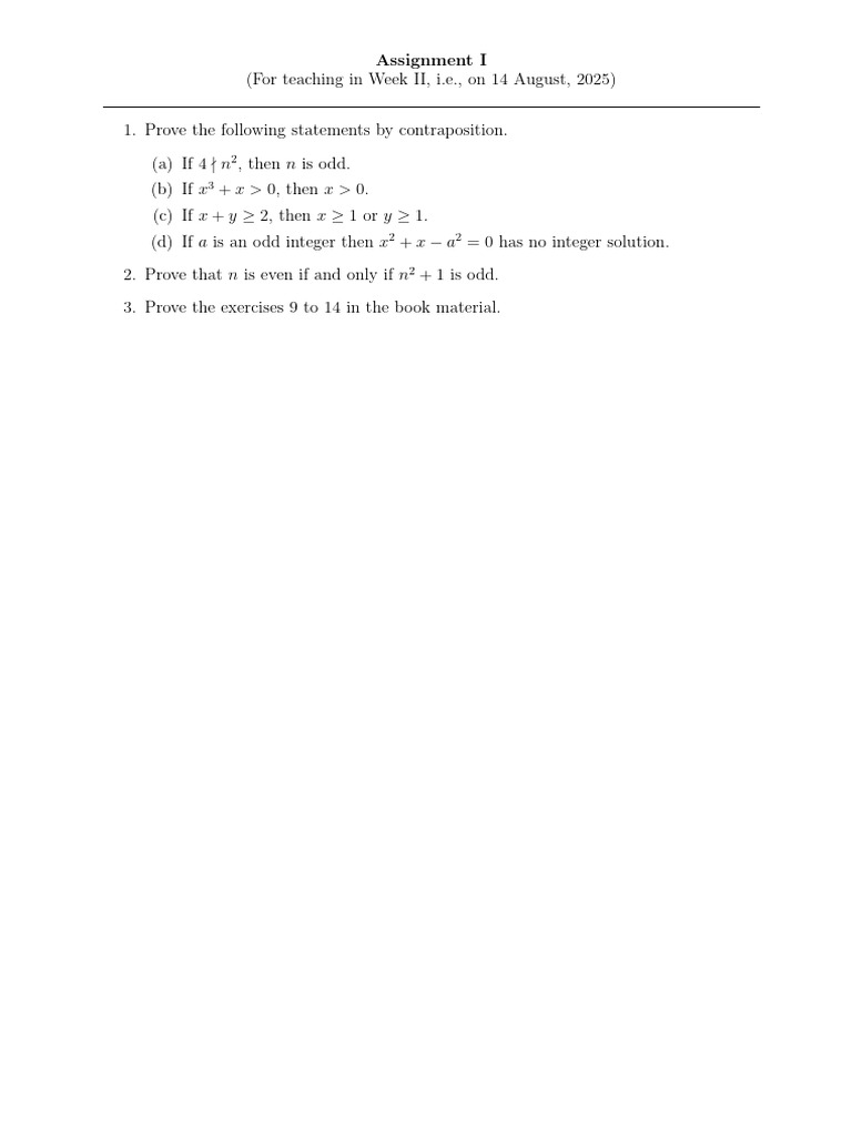 Assignment II | PDF