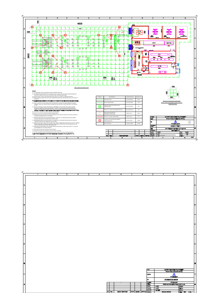 33kV Switchyard Earth Grid Plan | PDF | Power Engineering | Wire
