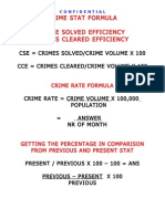 A Crime Stat Formula