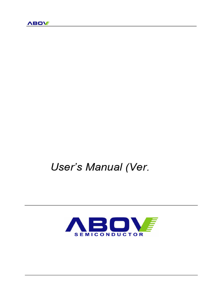 MC96F Microcontrollers User Manual | PDF | Analog To Digital Converter ...