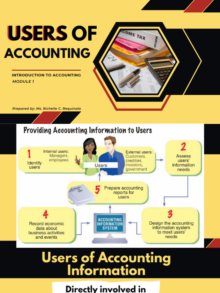 Users of Accounting Information Module 1 For Students | PDF ...