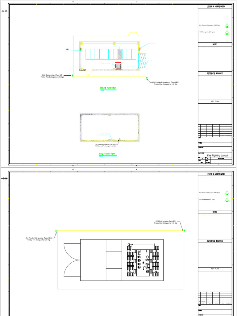 Fire Fighting Layout-PCC | PDF | Building Automation | Civil Defense