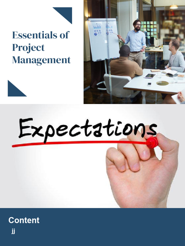 Project Management Essentials Guide | PDF | Project Management | Time ...
