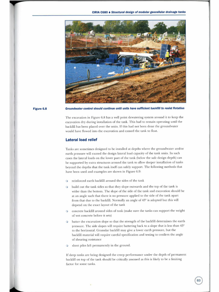 CIRIA C680 Lateral Load Relief | PDF