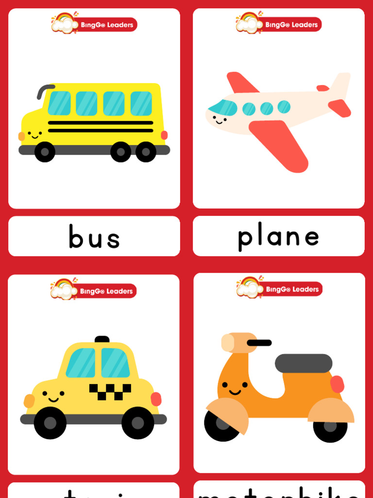 Vehicle Flashcards | PDF