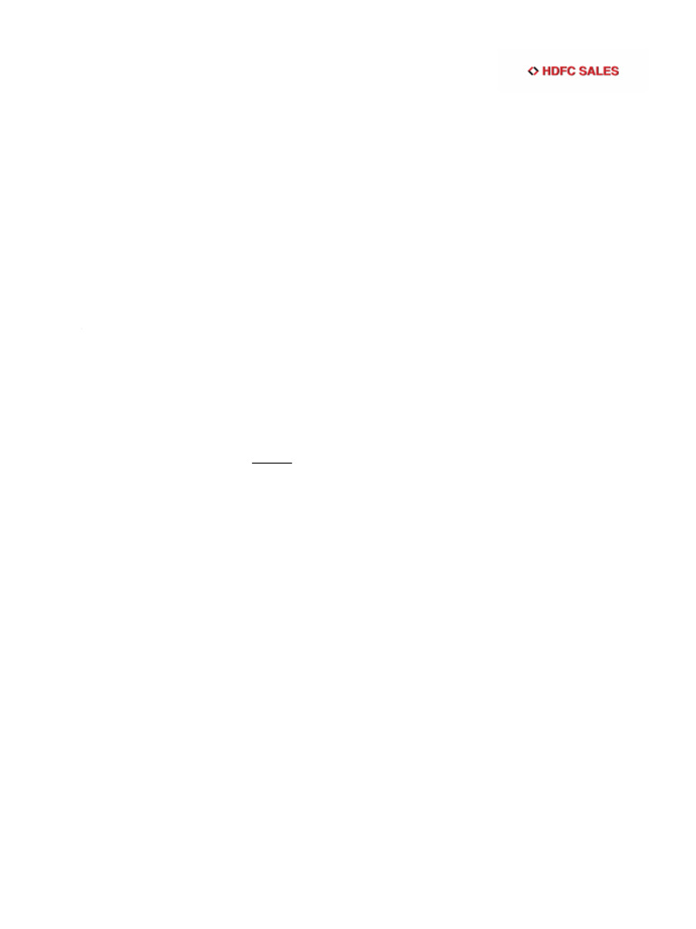 DSA Appointment Letter HDFC | PDF