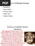 Cultura Si Civilizatia Greaca