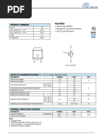 D444 N-Channel MOSFET Datasheet | PDF | Electrical Resistance And ...